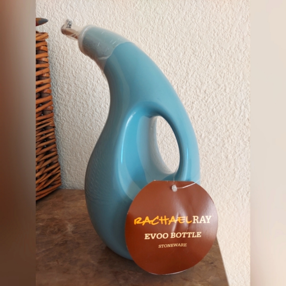Rachael Ray EVOO stoneware bottle